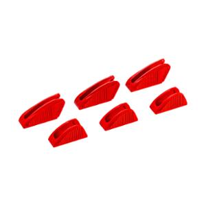 PLASTIC JAWS KNIPEX RED FOR PLIERS 86 X 250 MODELE AFTER 2018 - 3 PAIRS