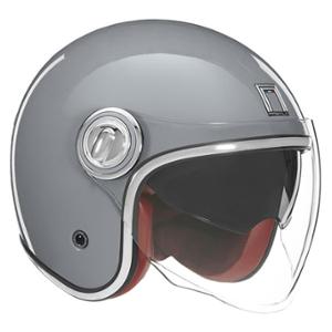 CASQUE JET NOX PREMIUM HERITAGE GRIS NARDO - CE 22.06