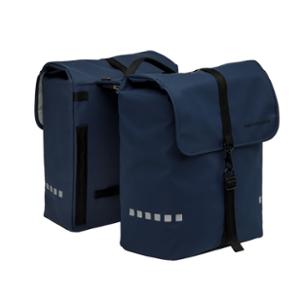 BOLSA BICICLETA PORTAEQ CON PUENTE NEWLOOXS ODENSE DOBLE AZUL OSCURO MIK-39 LITROS-340X3