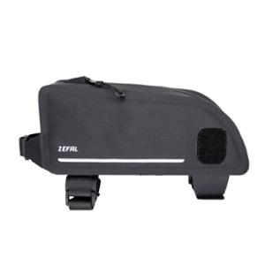 BICYCLE BAG FRAME -GRAVEL- ZEFAL Z ADVENTURE T1 BLACK 1L ON HORIZONTAL TUBE - WATERPROOF