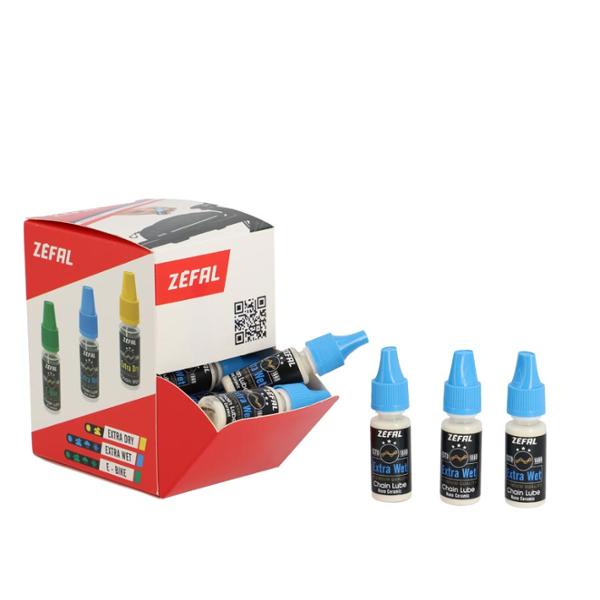 OIL/LUBRICANT ZEFAL EXTRA WET LUBE CERAMIC VERY LONG DURABILITY - BURETTE 10ml x30