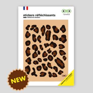 AUTOCOLLANT / STICKER REFLECHISSANT RAINETTE GRAOU (PLANCHE 137X172MM)