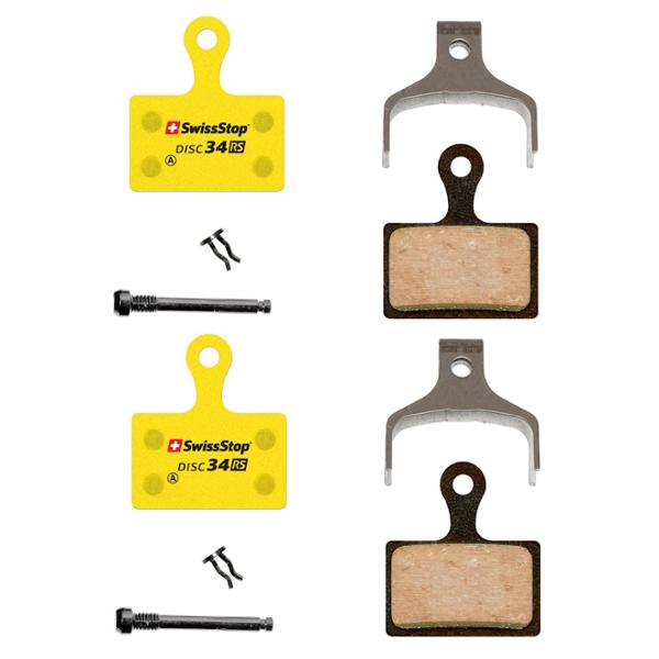 PLAQUETTE FREIN ROUTE 45 SWISSSTOP DISC 34RS ORGANIQUE ADAPT. SHIMANO  BR-RS805 / BR-RS505