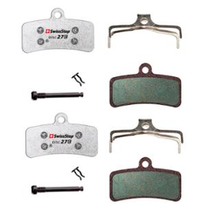 PLAQUETTE FREIN VTT 36 SWISSSTOP DISC 27E ORGANIQUE SHIMANO SAINT / ZEE / TEKTRO / TRP (X2 PR)