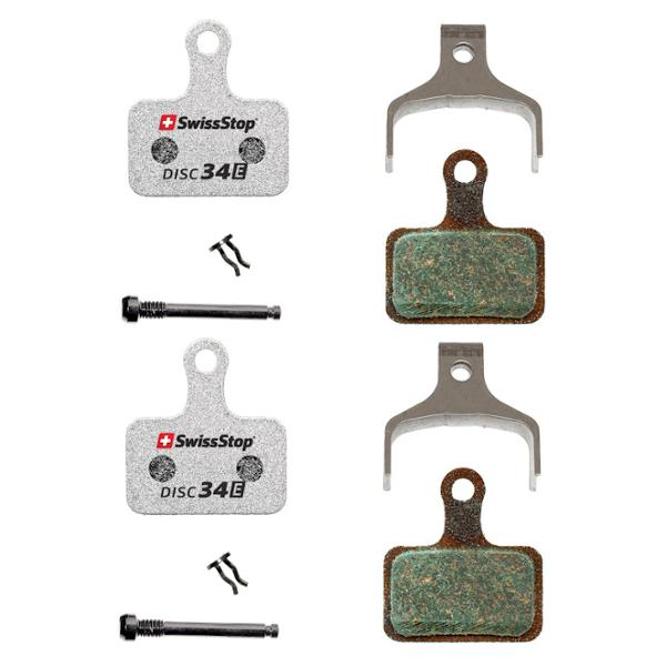 PLAQUETTE FREIN ROUTE 45 SWISSSTOP DISC 34E ORGANIQUE ADAPT. SHIMANO  BR-RS805 / BR-RS505