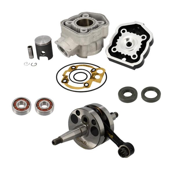PACK MOTEUR MECABOITE CONTI CHR HM ALU + EMBIELLAGE + ROULEMENTS + JTS SPI ADAPT. AM6