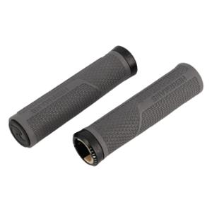 POIGNEE VELO HERRMANS NUCORE 130MM TRAIL PEAK LOCK ON GRIS (PR)