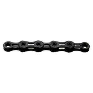 BICYCLE CHAIN 10 SPEED KMC DLC10 BLACK 116 LINKS  - QUICK RELEASE