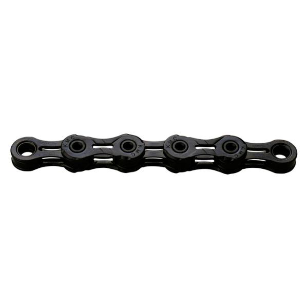 BICYCLE CHAIN 10 SPEED KMC DLC10 BLACK 116 LINKS  - QUICK RELEASE
