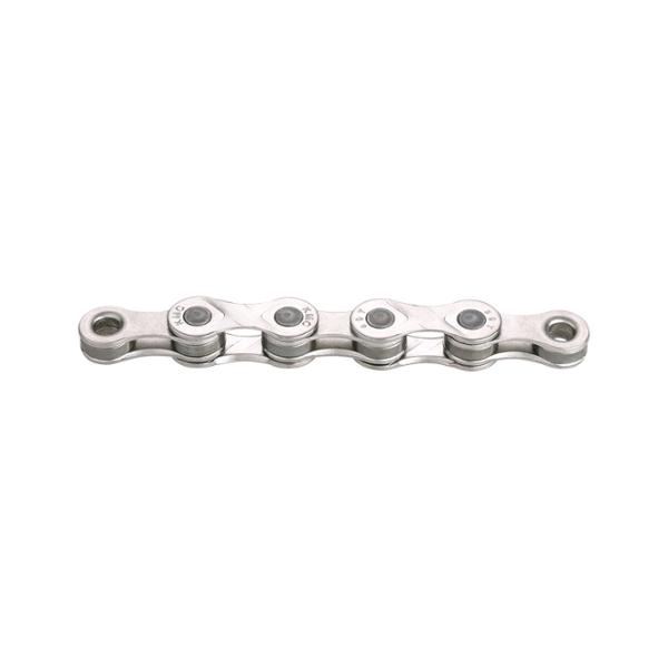 BICYCLE CHAIN 9 SPEED KMC E9 SILVER 122 LINKS MASTER LINK QUICK RELEASE