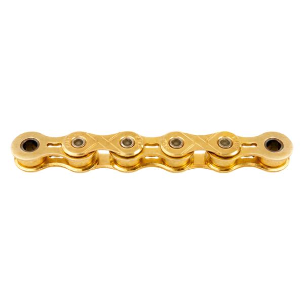 BICYCLE CHAIN 1 SPEED KMC X101 GOLD 112 LINKS MASTER LINK QUICK RELEASE