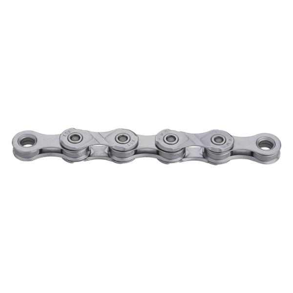 BICYCLE CHAIN 11 SPEED KMC X11 EPT SILVER 118 LINKS  - QUICK RELEASE  - ANTI-RUST