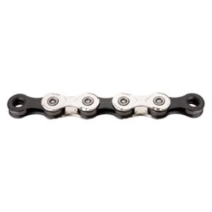 BICYCLE CHAIN 11 SPEED KMC X11 SILVER/BLACK 118 LINKS  - QUICK RELEASE