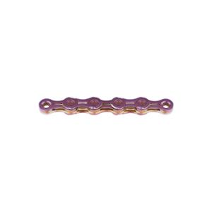 BICYCLE CHAIN 11 SPEED KMC TT11 NEOCHROME 118 LINKS WAXED - WITH QUICK LINK