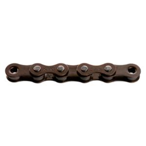 CHAINE VELO  1V. KMC Z1 WIDE MARRON 112M ATTACHE RAPIDE