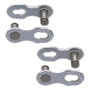 CIERRE RÁPIDO BICICLETA 1V. KMC 101 NR EPT PLATA (X2)