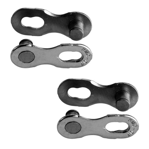 ATTACHE RAPIDE VELO  12V. KMC 12 NR EPT ARGENT (X2)