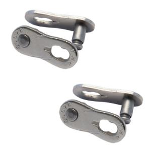 ATTACHE RAPIDE VELO  1V. KMC Z1 EHX WIDE NR EPT ARGENT (X2)