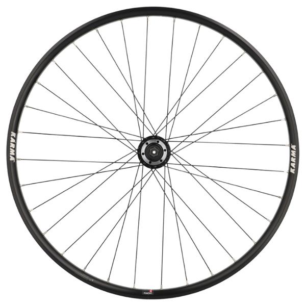WHEEL -MTB- 27.5 FRONT/BLOCKING/BLACK MACH1 KARMA RIM/VELOX HUB/DISC 6 MOUNTING POINTS