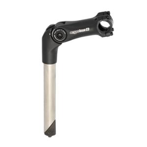 H.B STEM ADJUSTABLE PLONGEUR D25.4 L110 ERGOTEC OCTOPUS 2 ALU BLACK - OPENS 0 TO 60° 25.4 H.B