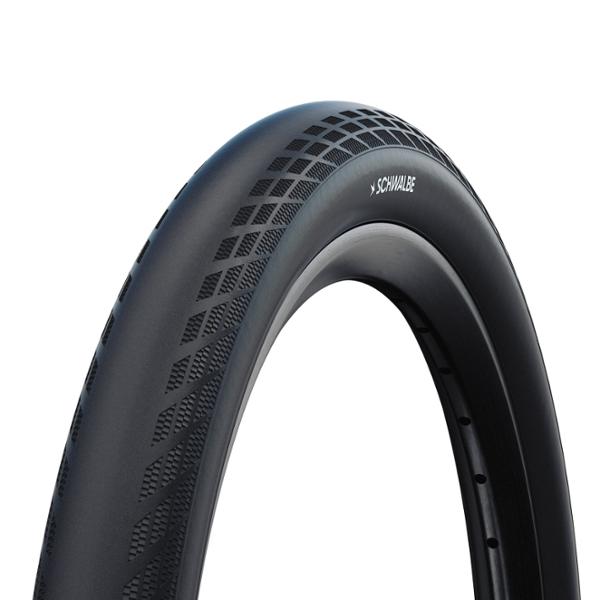PNEU BMX 20X1 3 / 8 TS SCHWALBE SX-R SLICK NOIR (30-451)
