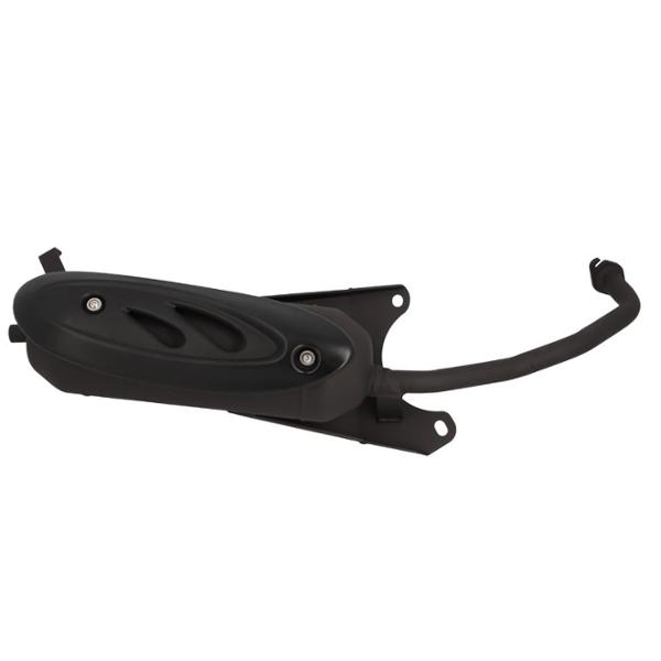 EXHAUST -SCOOTER- TECNIGAS* SILENT PRO BLACK SHIELD FOR  PEUGEOT TWEET 50/ SYM SYMPHONY/ORBIT