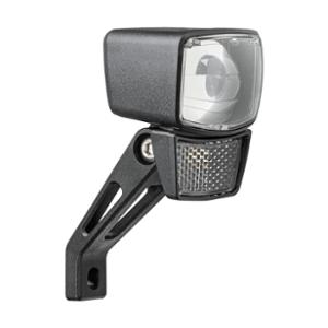BICYCLE LIGHT FRONT PROJECTOR DYNAMO AXA NXT 45 -  FORK MOUNT + SWITCH ON/OFF