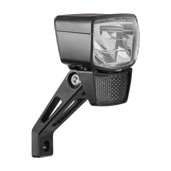 BICYCLE LIGHT FRONT PROJECTOR DYNAMO AXA NXT 60 -  FORK MOUNT + SWITCH ON/OFF