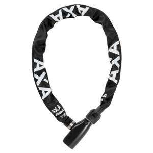 ANTIVOL VELO CHAINE A CLE D8 X 0.90M AXA ABSOLUTE 8 NOIR