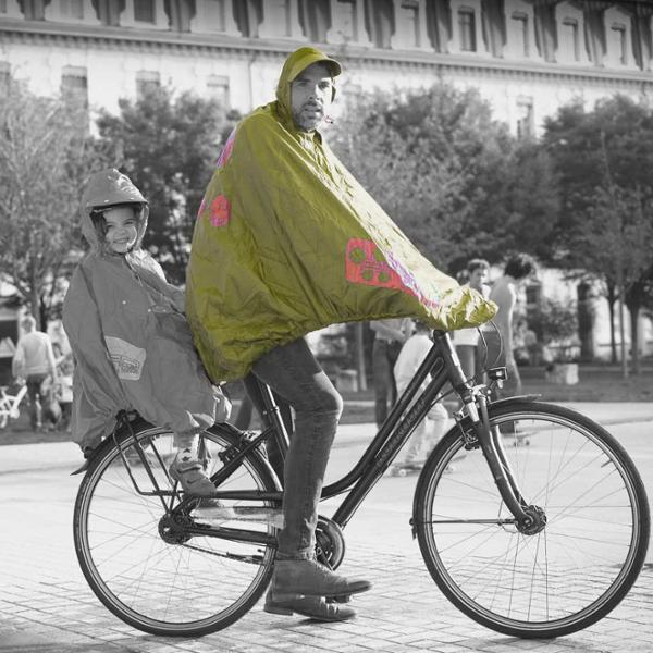PONCHO PROTECTION PLUIE SPAD FULAP OLIVE T UNIQUE (VISIERE,LEGER,MOTIFS REFLECHISSANTS...