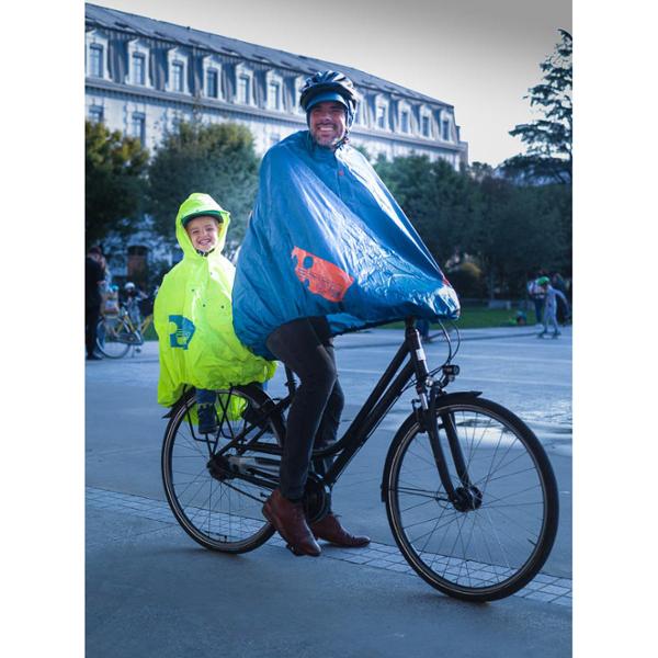 RAIN PROTECTION PONCHO SPAD FULAP  JUNIOR  - YELLOW SIZE: UNIQUE