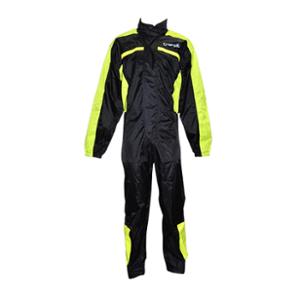 COMBINAISON PLUIE TRENDY NOIR / FLUO