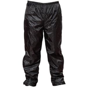 PANTALON PLUIE TRENDY AVEC DOUBLURE THERMIQUE NOIR