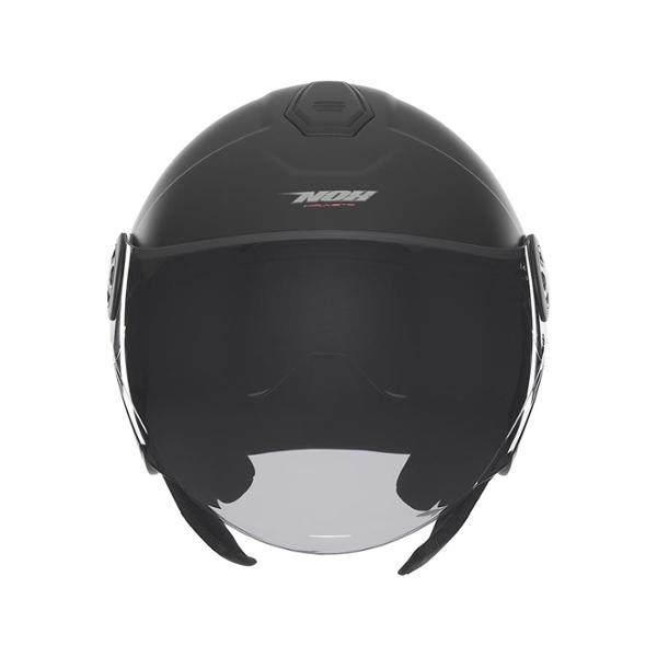 CASQUE JET DOUBLE ECRAN NOX N182 NOIR MAT T53-54 XS - CE 22.06
