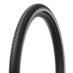 PNEU VTC / URBAIN 700X35C - 28X1.45 TR MICHELIN CITY TOURING TT NOIR (37-622)