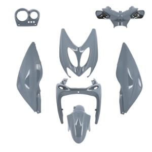 BODY KIT -SCOOTER- TUN'R FOR MBK NITRO/YAMAHA AEROX -> 2012 DARK GREY NARDO 7 PARTS
