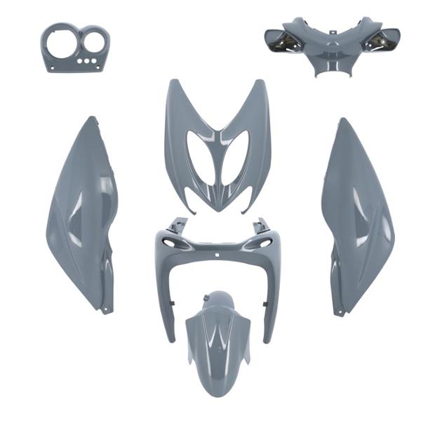 BODY KIT -SCOOTER- TUN'R FOR MBK NITRO/YAMAHA AEROX -> 2012 DARK GREY NARDO 7 PARTS