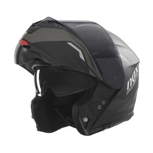 CASQUE MODULABLE NOX N968 ULTRA NOIR MAT / TITANIUM - CE 22.06