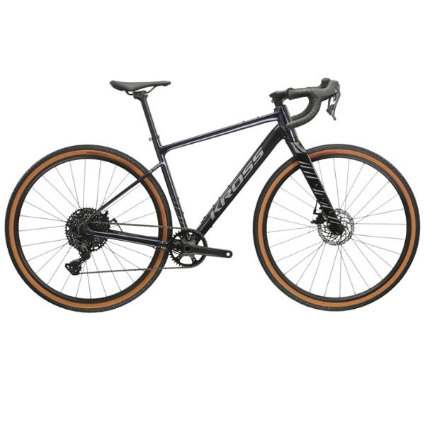BICYCLE -GRAVEL- 28 KROSS ESKER 2.0 SIZE: L (20) ALUMINIUM BLUE/GREY