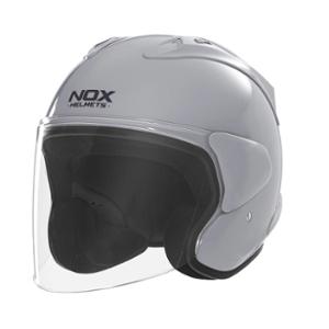 CASQUE JET NOX N220-S GRIS NARDO - CE 22.06