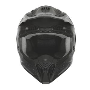 CASQUE CROSS NOX N634 GRADIANT NOIR MAT / ARGENT - CE 22.06