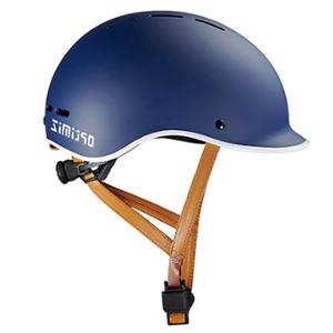 CASQUE URBAIN OPTIMIZ O375 BLEU MAT AVEC REGLAGE OCCIPITAL LED