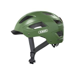 CASQUE URBAIN ABUS HYBAN 2.0 VERT ABS ECLAIRAGE INTEGRE AVEC REGLAGE OCCIPITAL