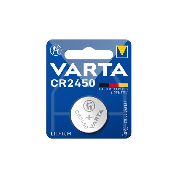 LITHIUM BATTERY 3V CR2450 VARTA (X1)