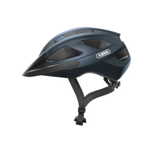 HELMET -ROAD/MTB- ABUS MACATOR NIGHT BLUE IN MOLD - WITH OCCIPITAL ADJUSTMENT
