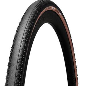 PNEU GRAVEL 700X35C TS HUTCHINSON CARACAL ALLROAD TLR NOIR / MARRON TAN (35-622)