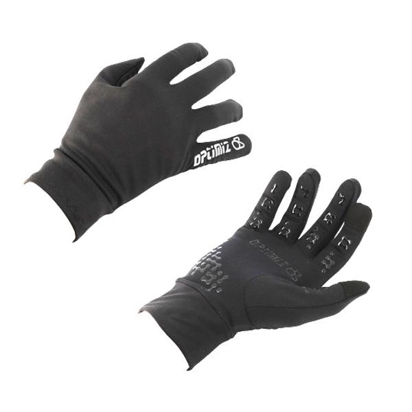 BICYCLE GLOVES -WINTER- OPTIMIZ G054 - BLACK   (PAIR)