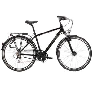 VELO VTC TREKKING 28" HOMME KROSS TRANS 3.0M TAILLE M (19") ALUMINIUM NOIR / GRIS