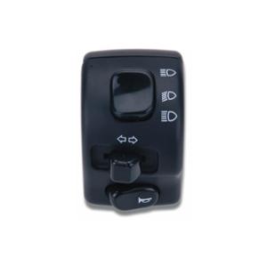 COMMODO / COMMUTATEUR GAUCHE DOMINOUNIVERSEL NOIR TYPE 5A
