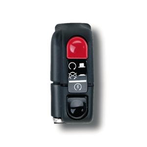 COMMODO / COMMUTATEUR DROIT DOMINO UNIVERSEL NOIR TYPE 9A
